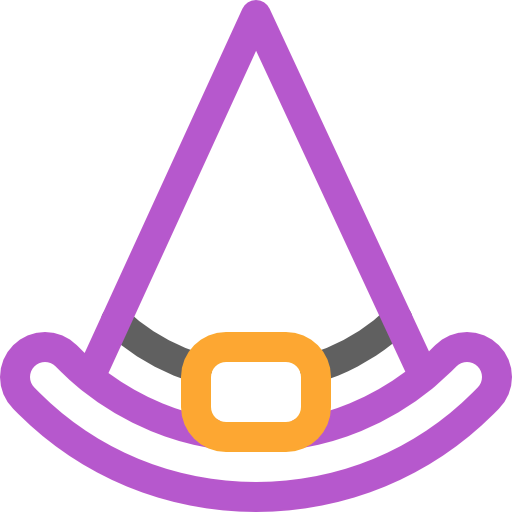 Witch hat icon
