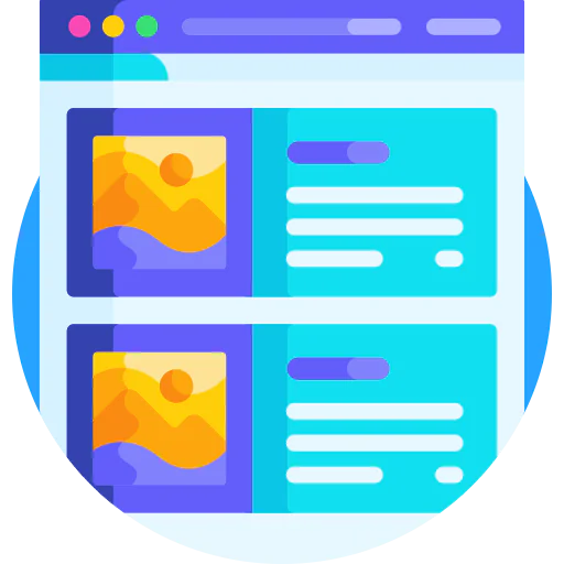 Landing page ícone