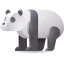 Panda bear 图标 64x64