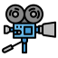 Movie camera icon 64x64