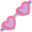 Heart glasses icon 64x64