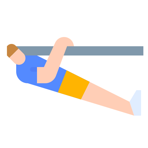 Pull up bar icon