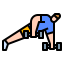 Dumbbell Symbol 64x64