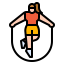 Jumping rope Symbol 64x64