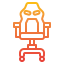 Gaming chair icon 64x64