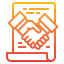 Handshake icon 64x64