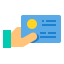 Business card icon 64x64