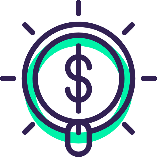 Pay per click icône