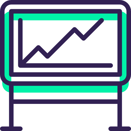 Line chart Symbol