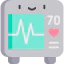Heart monitoring icon 64x64