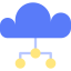 Cloud computing アイコン 64x64