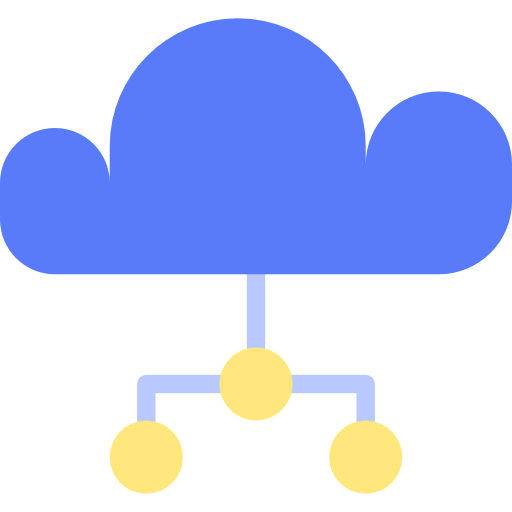 Cloud computing ícono