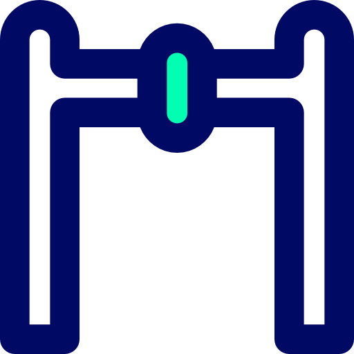 Pull up bar icon