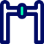 Pull up bar icon 64x64