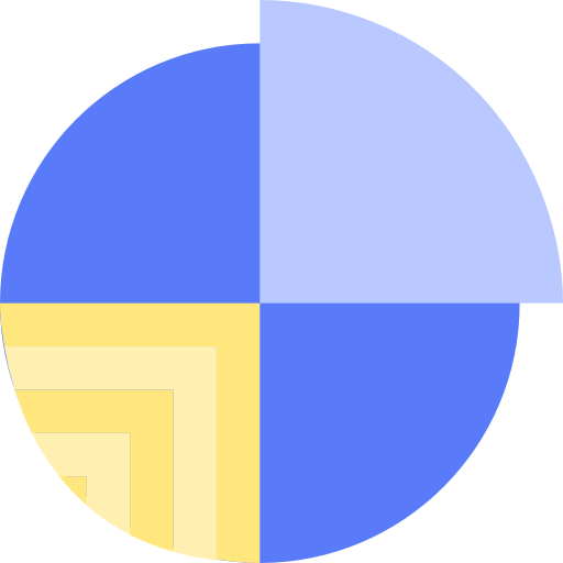Pie chart biểu tượng