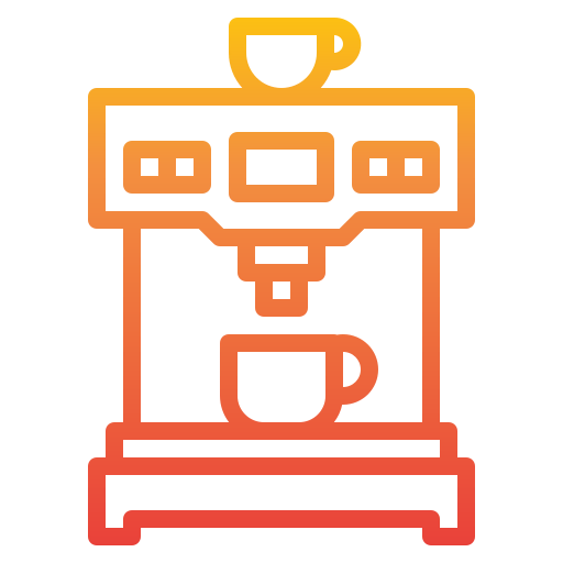 Coffee machine icon