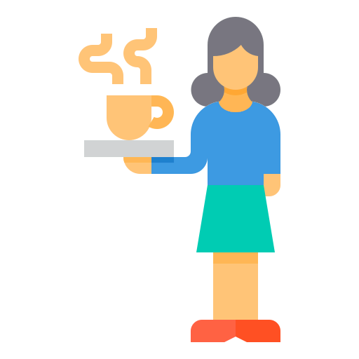 Waitress icon