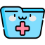 Medical file icon 64x64