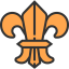 Fleur de lis Symbol 64x64