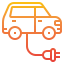 Electric car icon 64x64