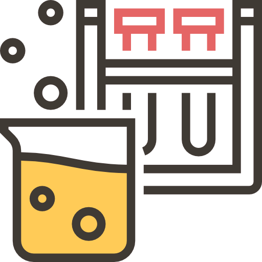 Test tubes icon