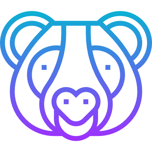 Panda bear icon