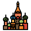 Cathedral of saint basil Symbol 64x64