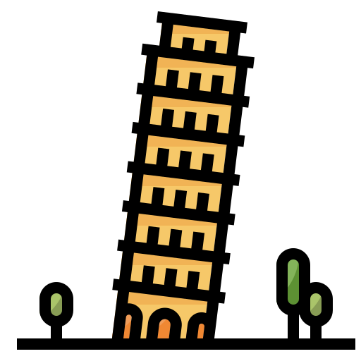 Leaning tower of pisa 图标