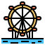 Ferris wheel icon 64x64