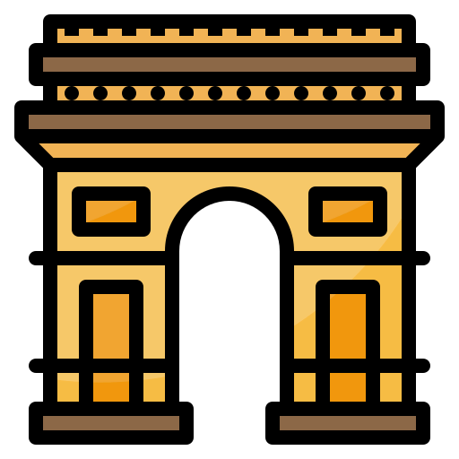 Arc de triomphe icon