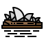 Sydney opera house icon 64x64