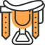 Horse saddle icon 64x64