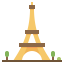 Eiffel tower icon 64x64