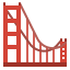 Golden gate icon 64x64