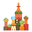 Cathedral of saint basil icon 64x64