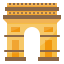 Arc de triomphe icon 64x64