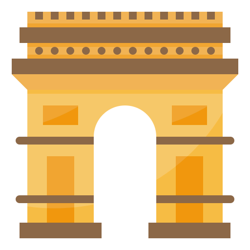Arc de triomphe icon