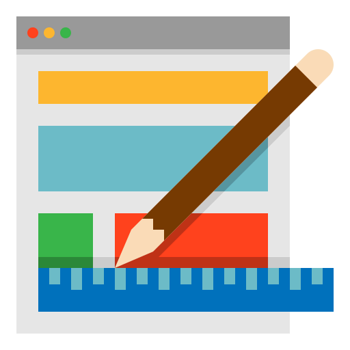 Web design icon