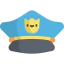 Police hat icon 64x64