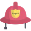 Firefighter helmet icon 64x64