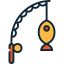 Fishing rod icon 64x64