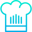 Chef hat icon 64x64
