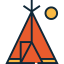 Tent icon 64x64
