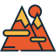 Mountains icon 64x64