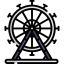 Ferris wheel icon 64x64