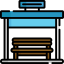 Bus stop icon 64x64