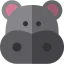 Hippopotamus icon 64x64