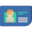 Id card ícone 64x64