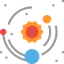 Solar system icon 64x64