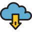 Cloud computing icon 64x64